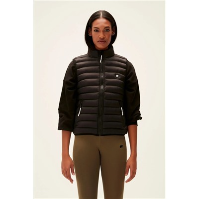 Bad Bear Turner Vest Siyah Kadın Puffer Yelek