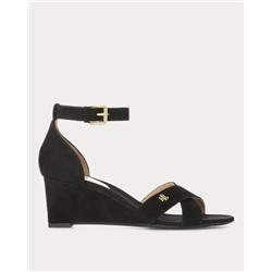 LAUREN Erinn Suede Sandal