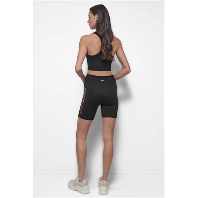 MID-RISE LOGO 7/8 BIKER SHORT