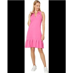 U.S. POLO ASSN.  Sleeveless Split-Neck Polo Dress
