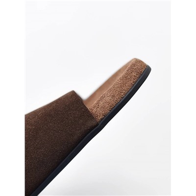 Женские замшевые тапочки The Ro*w в стиле Birkenstoc*k  реплика 1:1 Цена на оф сайте ~ 150 тыс