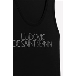 SHINY TEXT TOP LUDOVIC DE SAINT SERNIN x ZARA