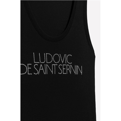 SHINY TEXT TOP LUDOVIC DE SAINT SERNIN x ZARA