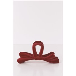 Pinza grande lazo burgundy