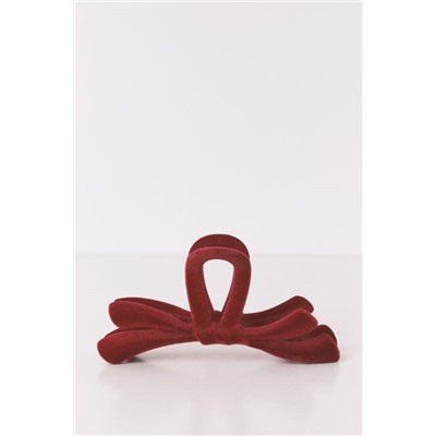 Pinza grande lazo burgundy