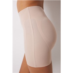 Pantalón corto reductor y push up nude