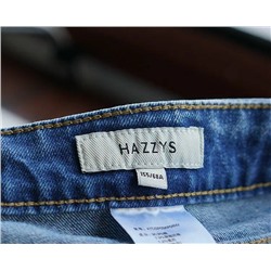 Hazzy*s женские прямые джинсы с высокой талией, экспорт  цена на бирке 49💰