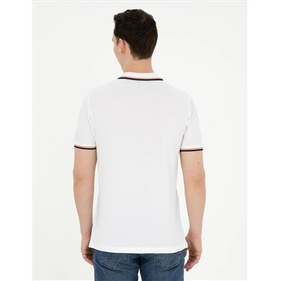 Beyaz Slim Fit Tişört