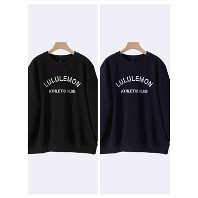 Мужской очень теплый свитшот с флисовой изнанкой ЛУЛУЛЕМО*Н