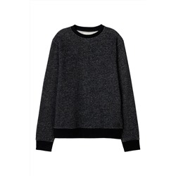 Sudadera Gris oscuro jaspeado