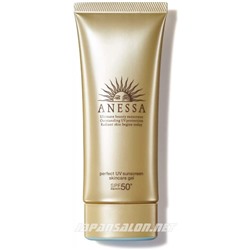 SHISEIDO Anessa Perfect UV Skincare Gel SPF 50+/PA++++ Шисейдо солнцезащитный гель для лица и тела