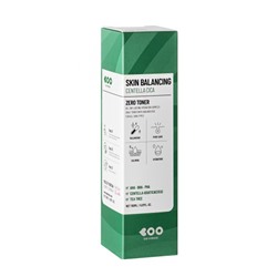 Skin Balancing Centella Cica Zero Toner, Успокаивающий кислотный тонер