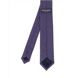 Mor 3'lü Kravat Mendil Set