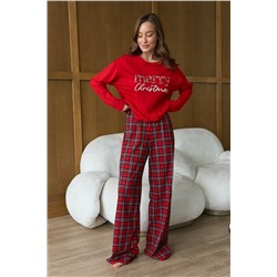 Пижама с брюками хлопковая TOMI