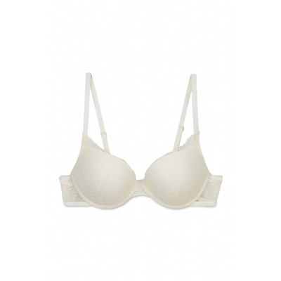 Sujetador push up encaje blanco GORGEOUS
