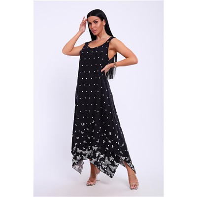 Сарафан летний больших размеров пляжный домашний 5740