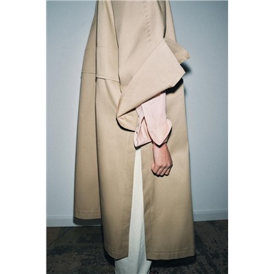 TRENCH OVERSIZE PAÑUELO ZW COLLECTION LIMITED EDITION