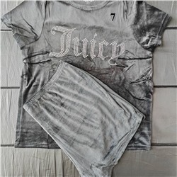 Велюровая пижама мякушка   Juic*y Coutur*e 😷  Маечка + шорты