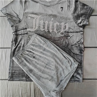 Велюровая пижама мякушка   Juic*y Coutur*e 😷  Маечка + шорты