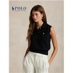 Женский черный трикотажный жилет РАЛЬ*Ф Л