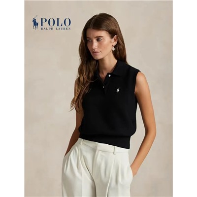 Женский черный трикотажный жилет РАЛЬ*Ф Л