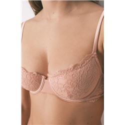 Sujetador clásico BEAUTIFUL encaje rosa