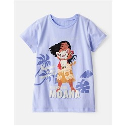Girls Disney© Moana Short-Sleeve Graphic Tee - Blue