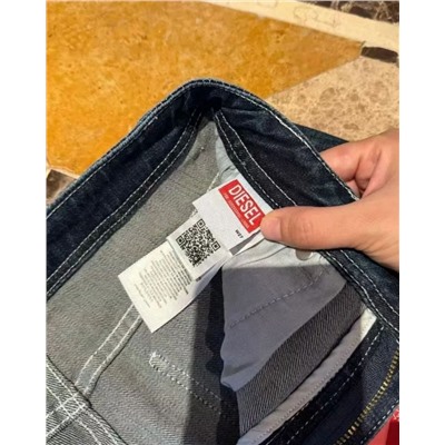 Женские осенне-зимние, эластичные, стираные, хлопковые джинсы ДИЗЕЛ*Ь