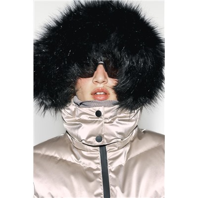 WATER-RESISTANT WINDPROOF ANORAK WITH 80% DOWN, 20% FEATHER FILLING AND RECCO® TECHNOLOGY SKI COLLECTION, CHARACTERISTICS