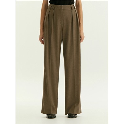 Брюки широкого кроя, D396/samba