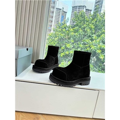 Зимние ботинки в оригинальном стиле  БАЛЕНСИАГ*А