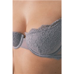 Sujetador clásico BEAUTIFUL encaje gris