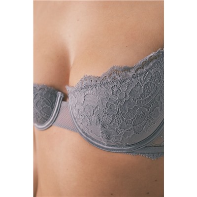 Sujetador clásico BEAUTIFUL encaje gris