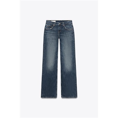 JEANS TRF WIDE LEG TIRO BAJO