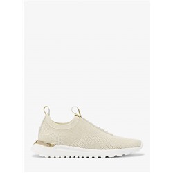 Michael Kors Outlet Bodie Metallic Knit Slip-On Sneaker