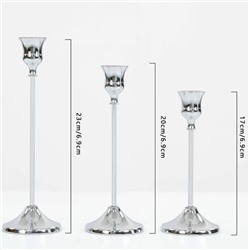 Подсвечник. 3 шт в наборе