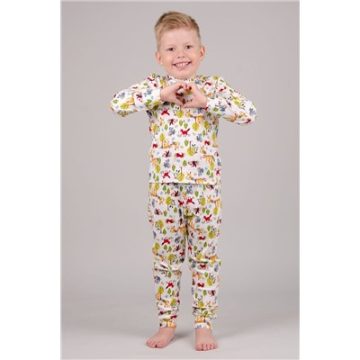 Детская пижама с брюками ПД-113 форест НАТАЛИ #876243