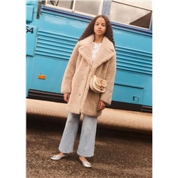 Детская тёплая шуба МАНГ*О 🤍  Материал: полиэстер