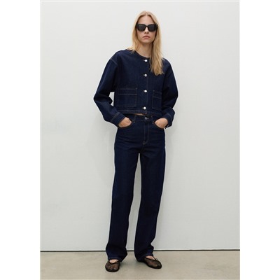 Jeans Matilda rectos rinse wash