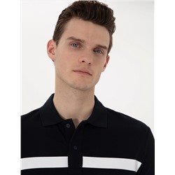 Lacivert Slim Fit Tişört