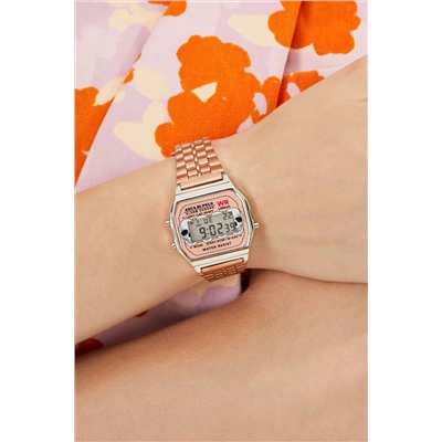 Aqua Di Polo 1987 Unisex Rose Gold Retro Kurukafa Desenli Dijital Kol Saati Apwa064602