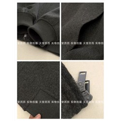 Мужская шерстяная куртка-бомбер с капюшоном МАССИМО Д