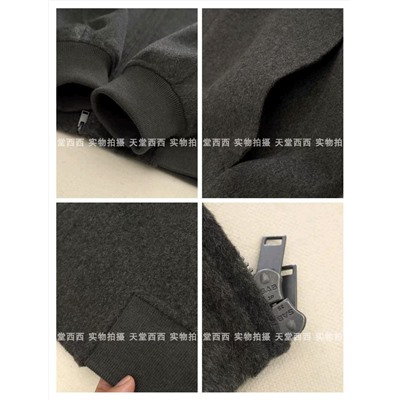 Мужская шерстяная куртка-бомбер с капюшоном МАССИМО Д