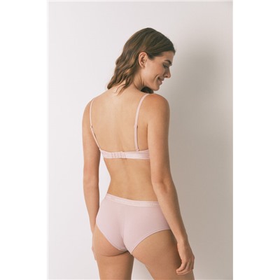 Sujetador push up GORGEOUS algodón rosa