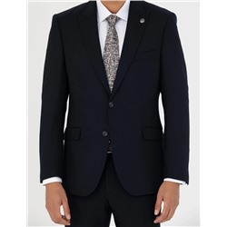 Lacivert Slim Fit Takım Elbise