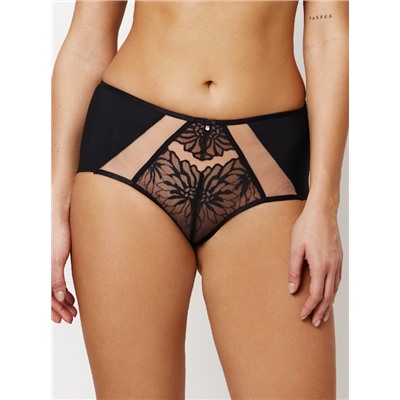 ASTRA BLACK Трусы высокие SUBTILLE