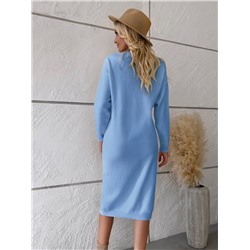 Трикотажное платье 🫣