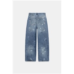 JEANS TRF LOOSE OVERSIZE TIRO ALTO