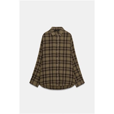 OVERSIZE CHECK SHIRT