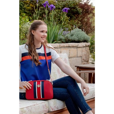 Kadın Kırmızı Çapraz Çanta